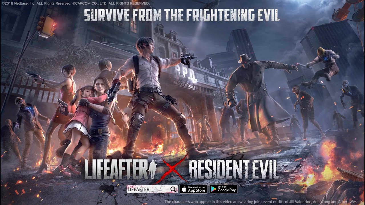 El crossover de LifeAfter y Resident Evil ya está disponible