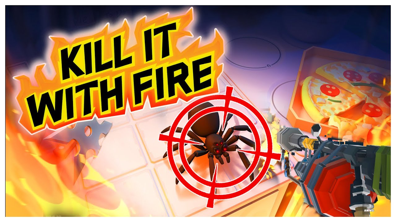 Kill it with Fire Review: eliminar arañas de tu casa es un tema serio