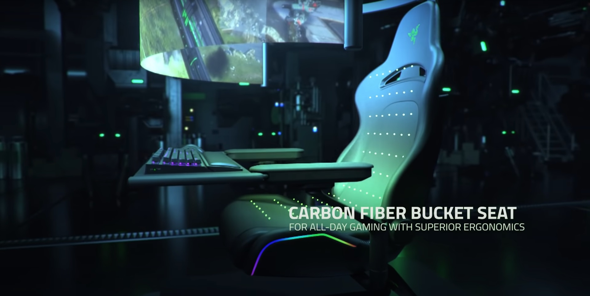 Razer presenta su nueva silla gamer con funciones de experiencia