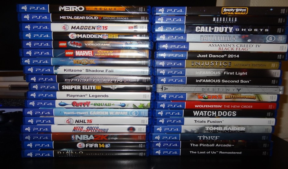 Que os parece mi colección de juegos fisicos de PS4? +foto - Forocoches