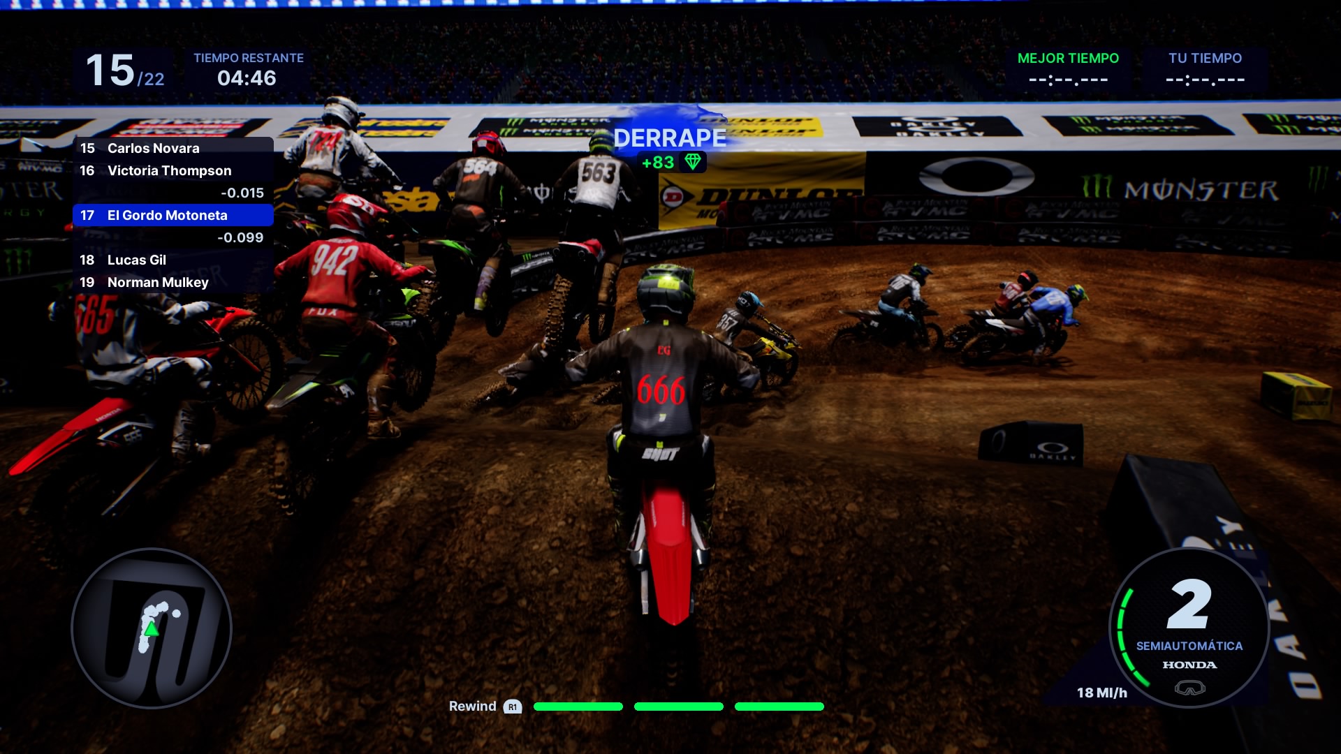 Monster Energy Supercross 5 Review PS4 Un juego de alta cilindrada