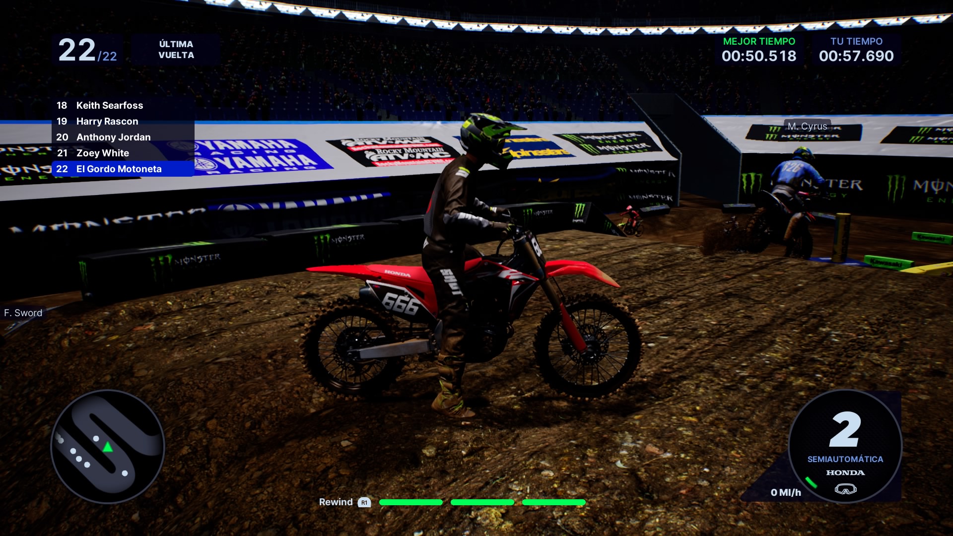 Monster Energy Supercross 5 Review PS4 Un juego de alta cilindrada