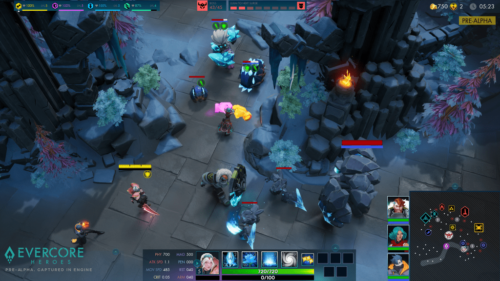 Evercore Heroes Announced A Competitive Game From Former Riot Games And Blizzard Members