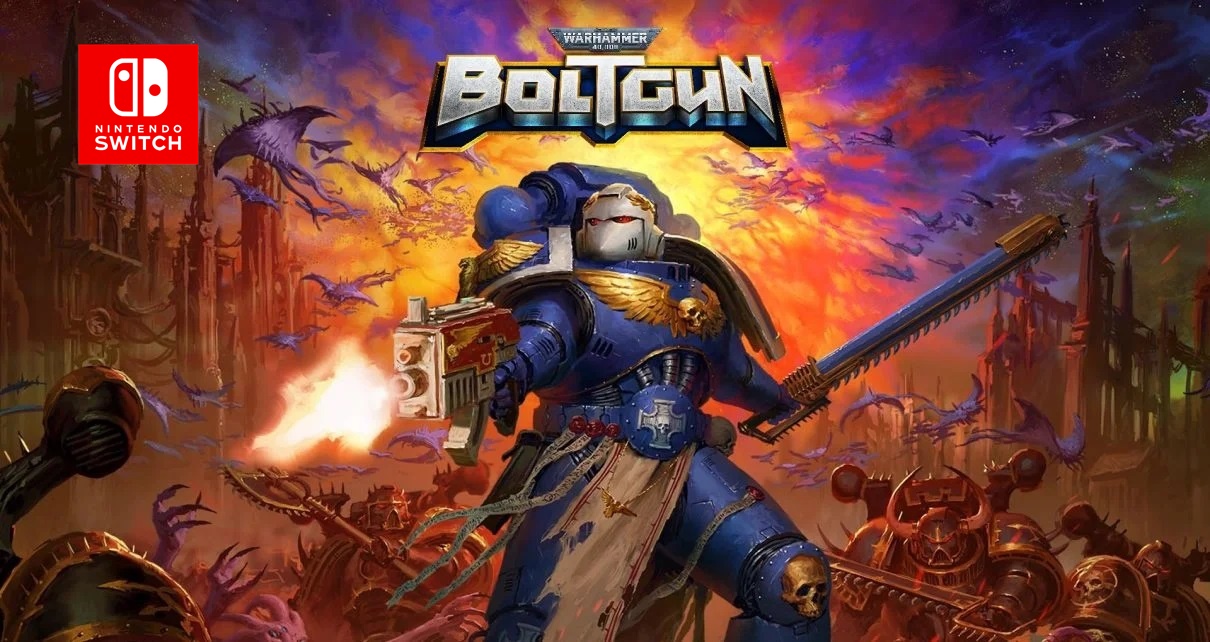 Warhammer 40.000 Boltgun Purga Portatil en Switch Bitwares