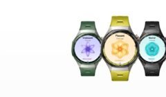 Huawei Watch GT 7 Pro en colores verde, amarillo y negro