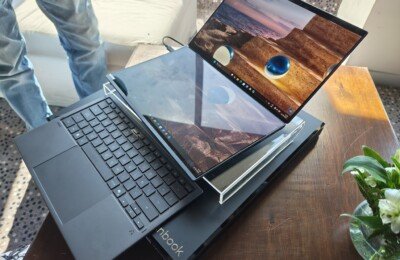 ASUS Zenbook DUO UX8407 con doble pantalla OLED y teclado desmontable